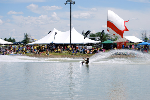 A team rider demoing in Texas.