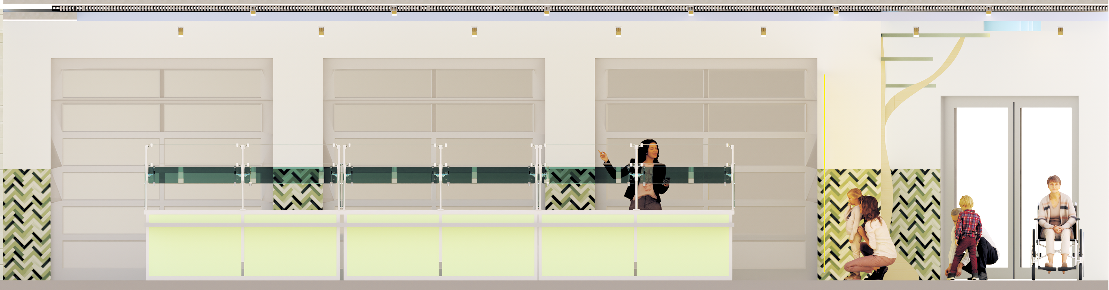 Serving Station Elevation