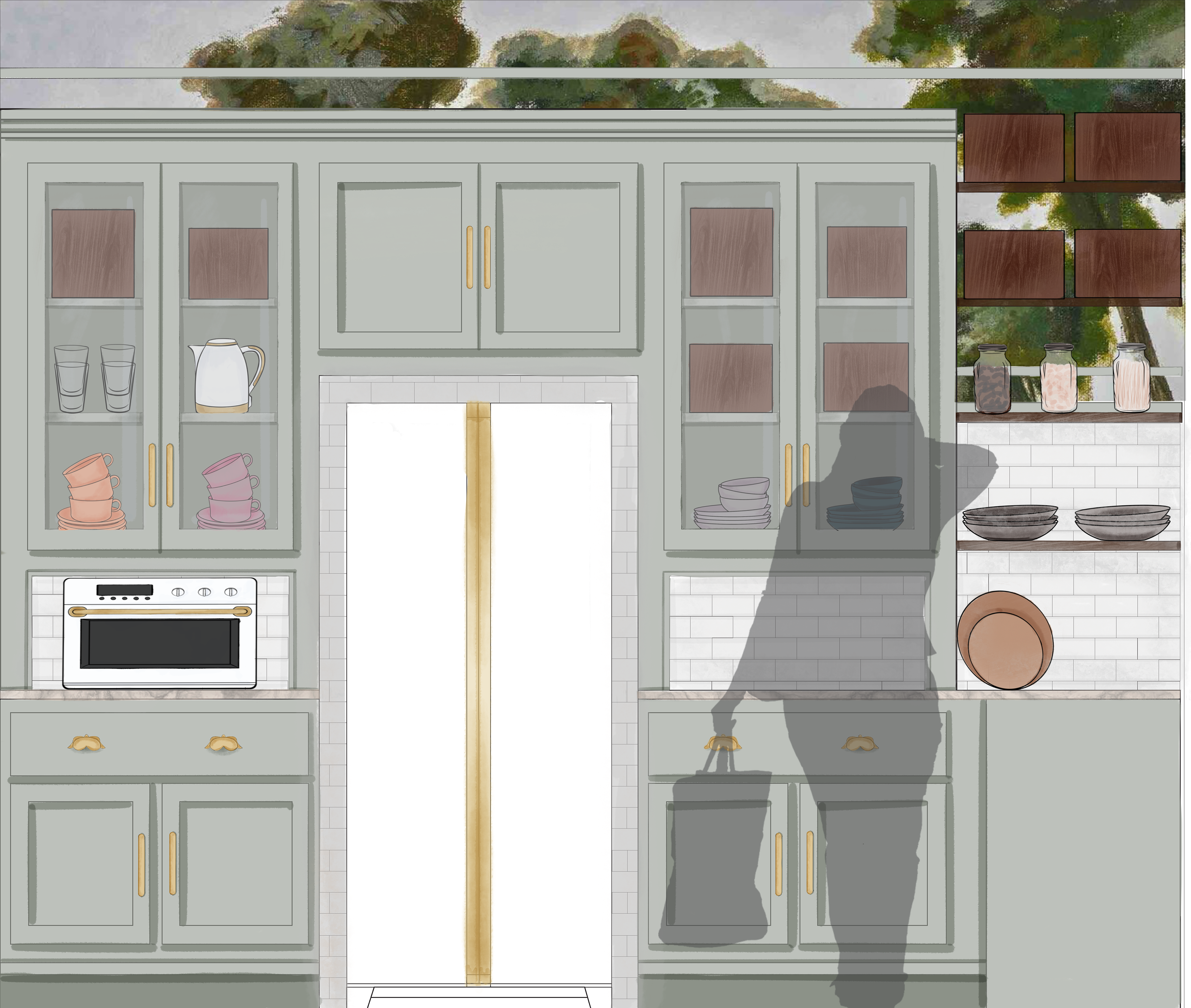 Kitchen elevation
