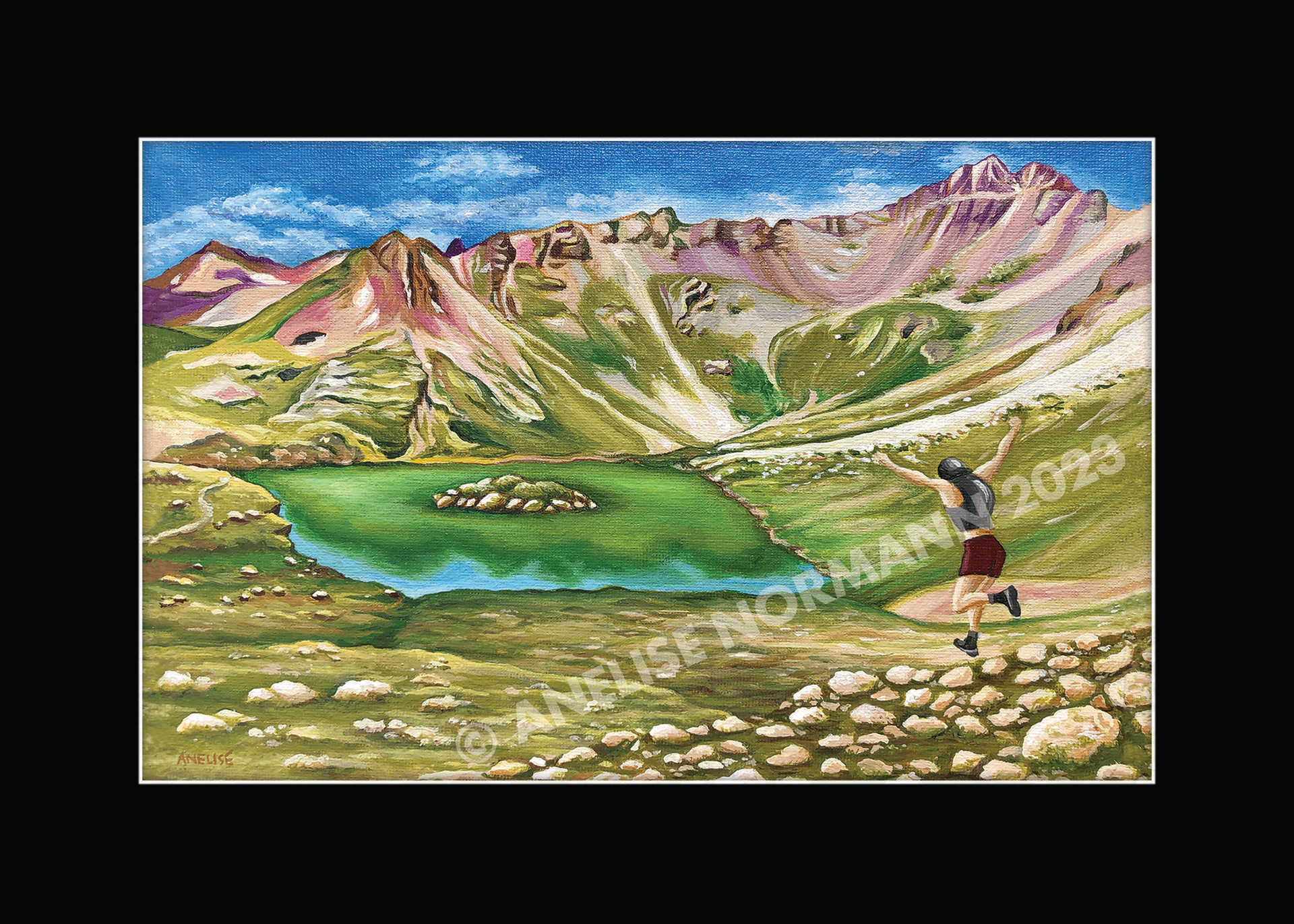 4"x6" Island Lake