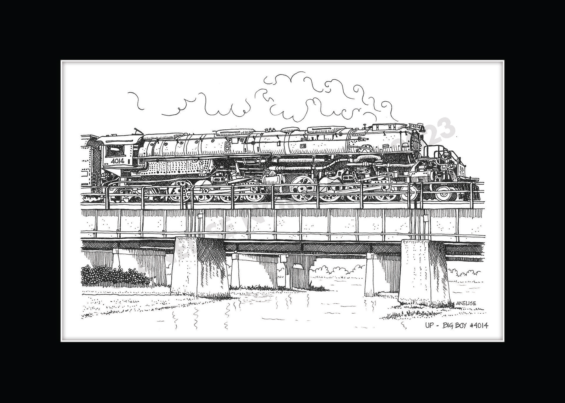4"x6" Big Boy - Bridge