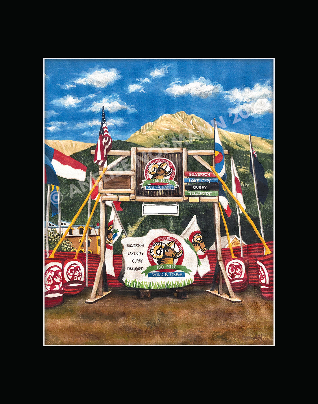 8"x10" Finish Line 2021