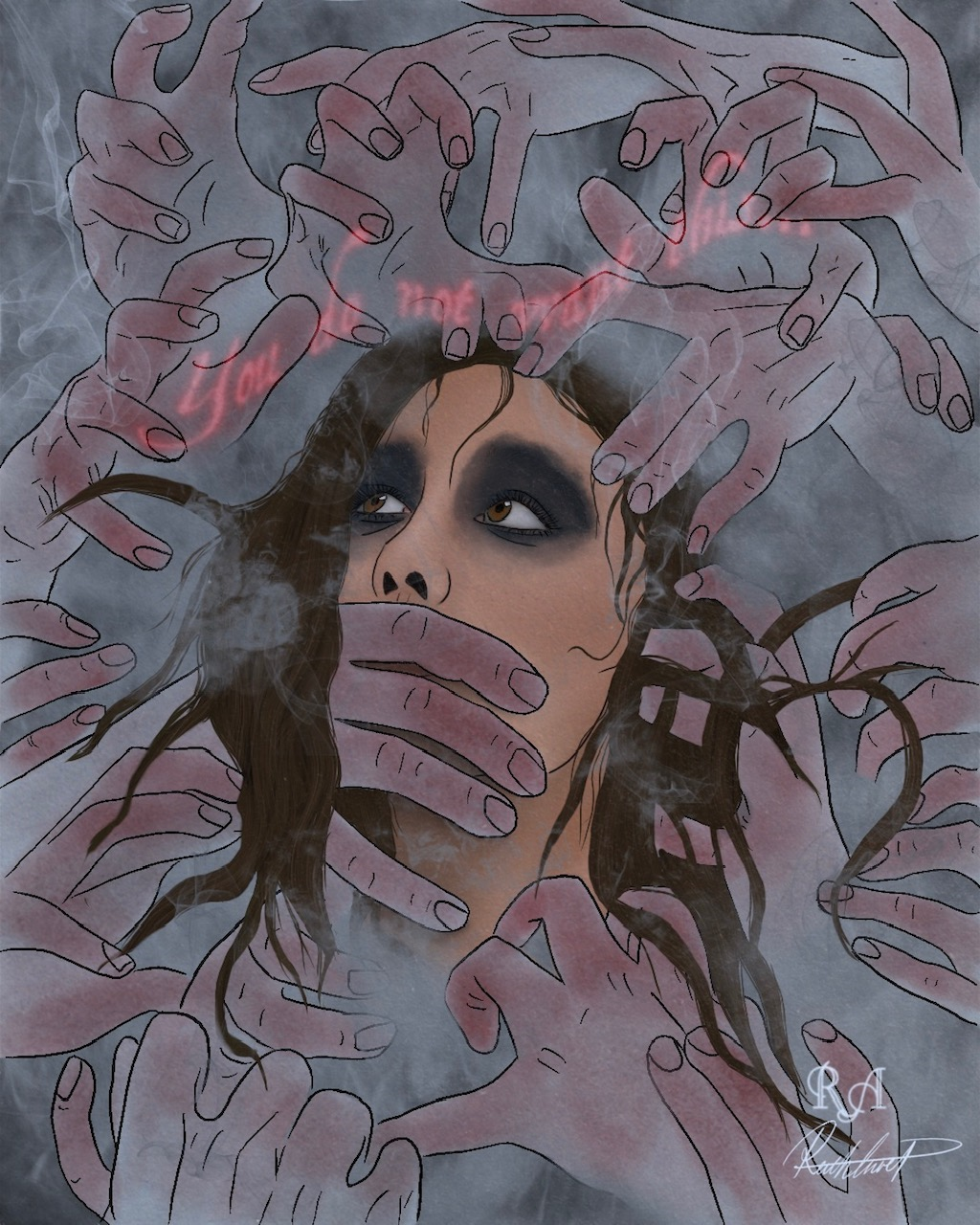 Halsey - Whispers Poster