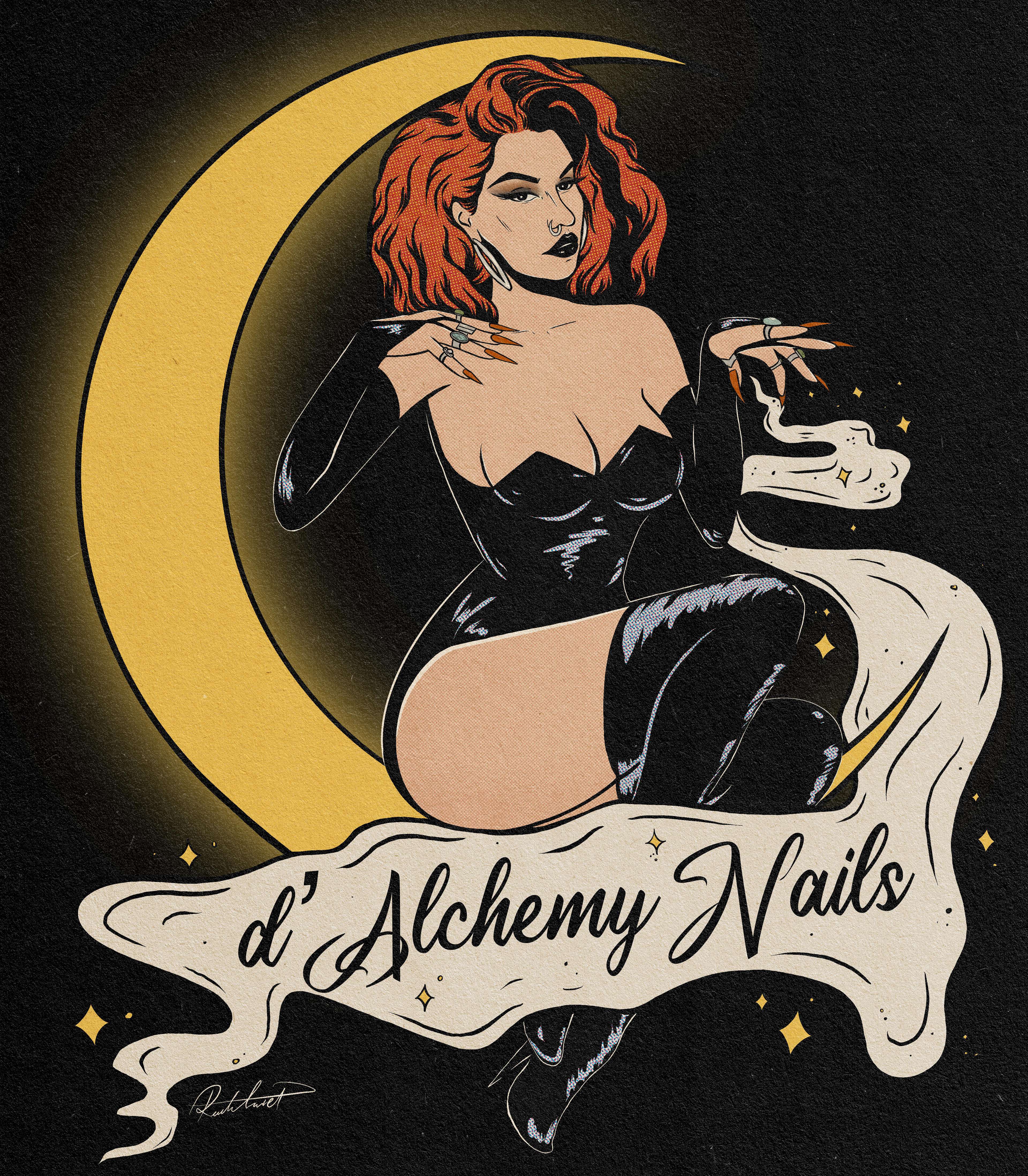 d'Alchemy Nails Logo