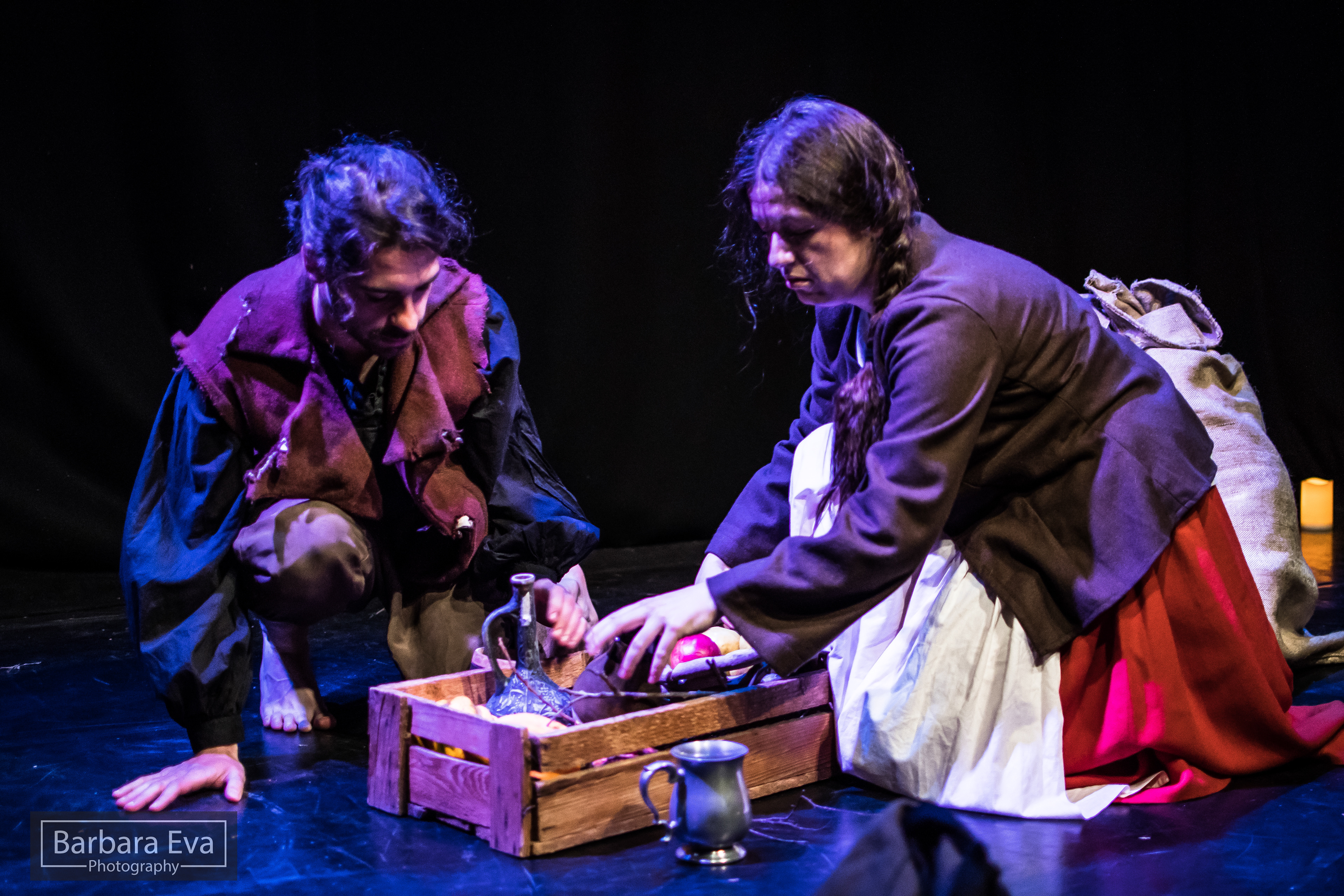 Assembly Roxy Theatre, Edinburgh, Scotland, DZIADY II FRAGMENTY - FOREFATHERS EVE II EXCERPTS as Peasant Girl, Director: Pat Zajac, Photo: Barbara Eva Photography