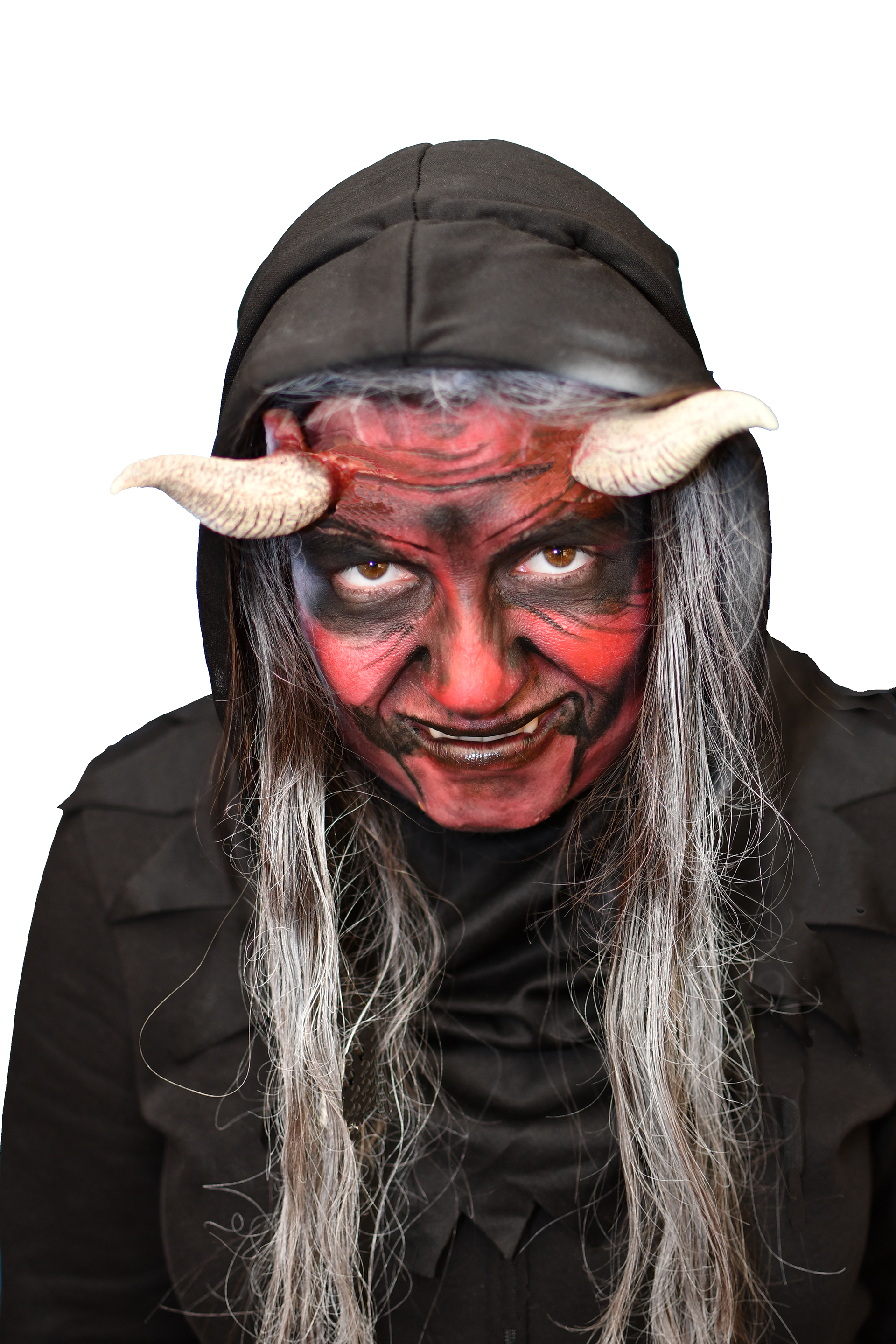 Photo: Mr B. Photobooth, MOS/LS Theatre, Edinburgh, Scotland, Mrs Twardowska as Mephistopheles, Director: Pat Zajac