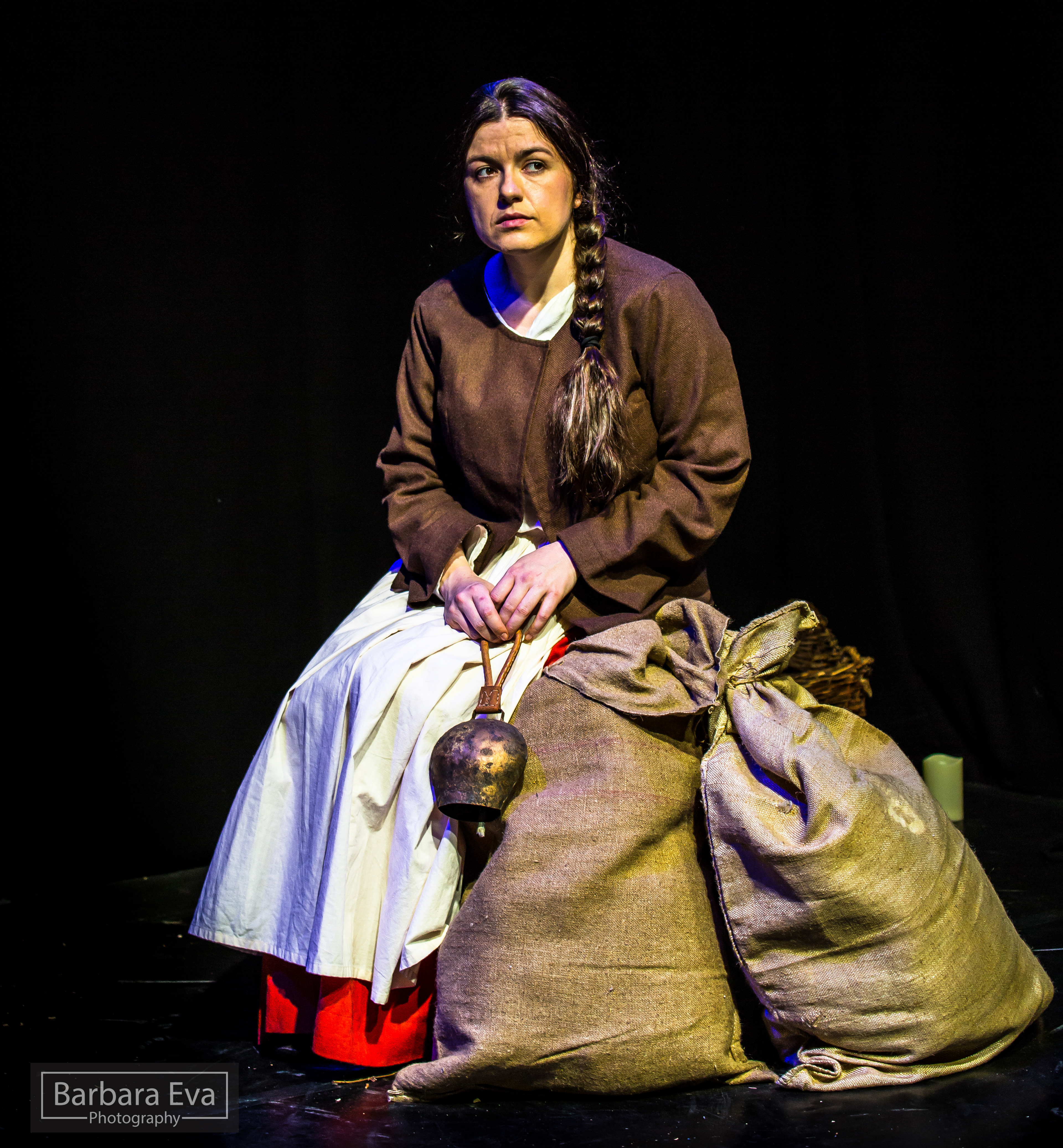 Assembly Roxy Theatre, Edinburgh, Scotland, DZIADY II FRAGMENTY - FOREFATHERS EVE II EXCERPTS as Peasant Girl, Director: Pat Zajac, Photo: Barbara Eva Photography