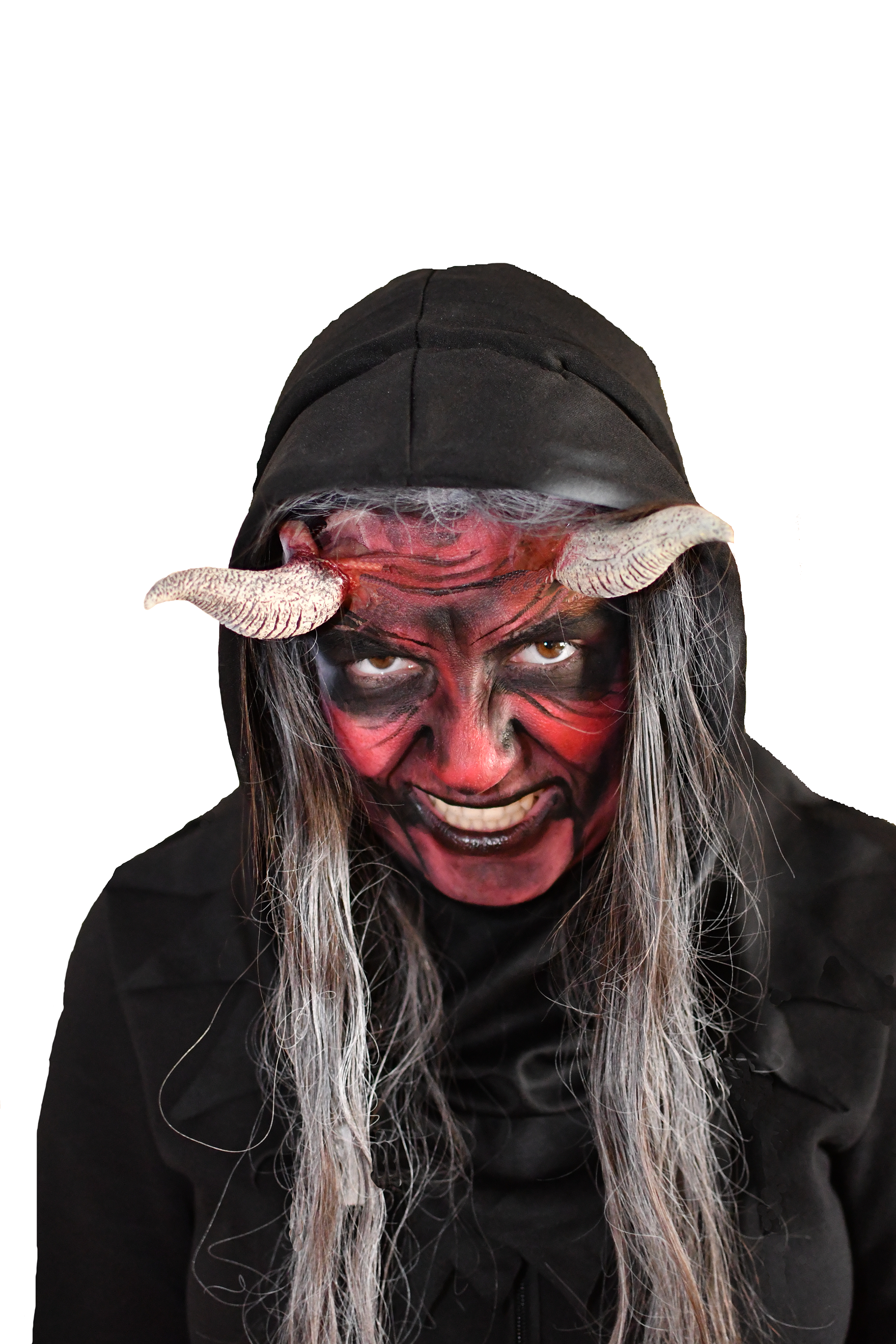 Photo: Mr B. Photobooth, MOS/LS Theatre, Edinburgh, Scotland, Mrs Twardowska as Mephistopheles, Director: Pat Zajac