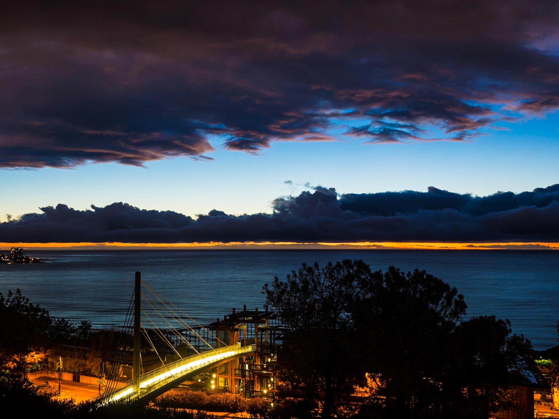 Sunset in La Jolla, CA on 31 January 2019