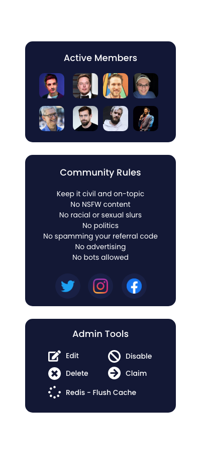 Winific Sidebar Concept