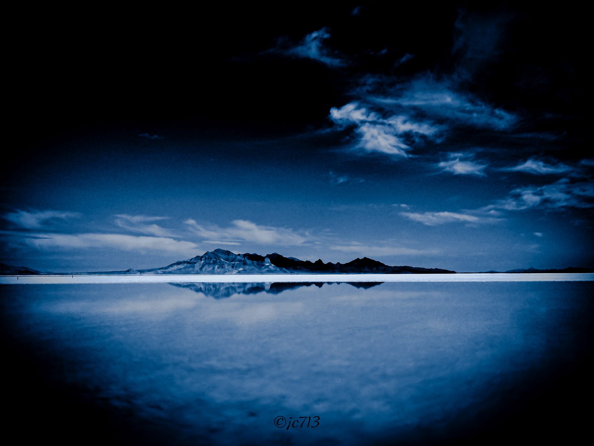 Bonneville Salt Flats - Salt Lake City - Utah