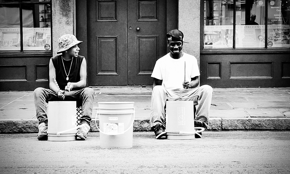 Street Duo - New Orleans - Louisiana