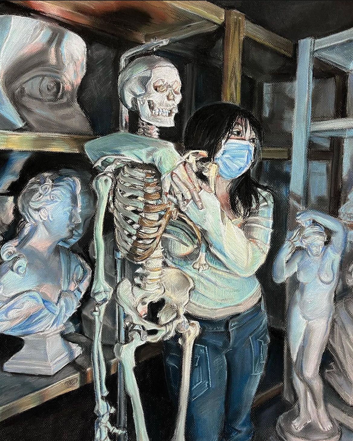 "Storage" chalk pastel 2023
