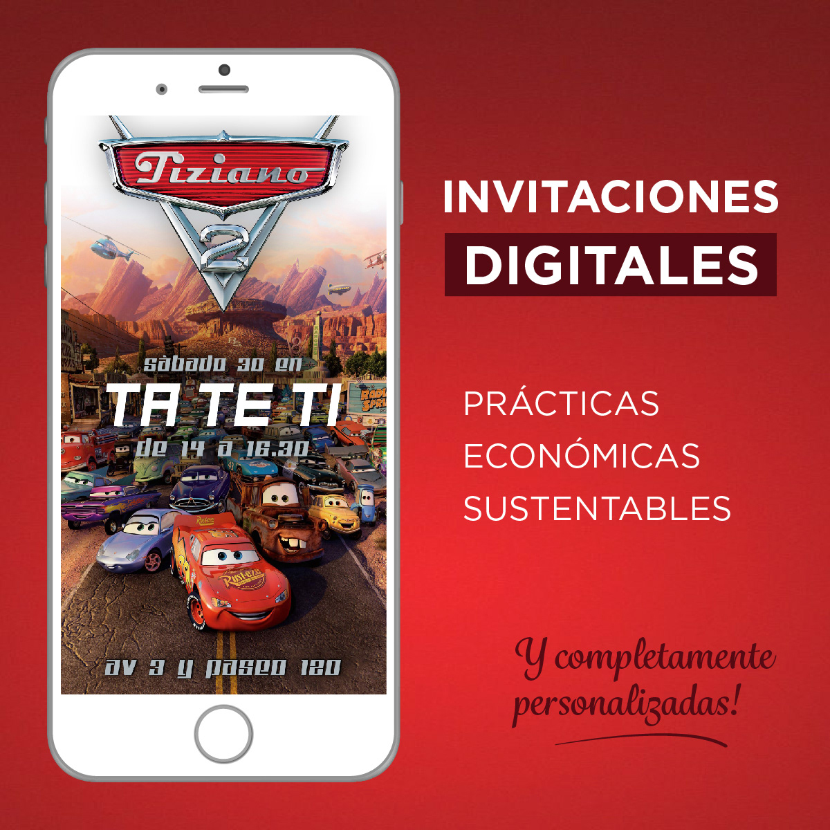Diseño | Invitación Digital Infantil