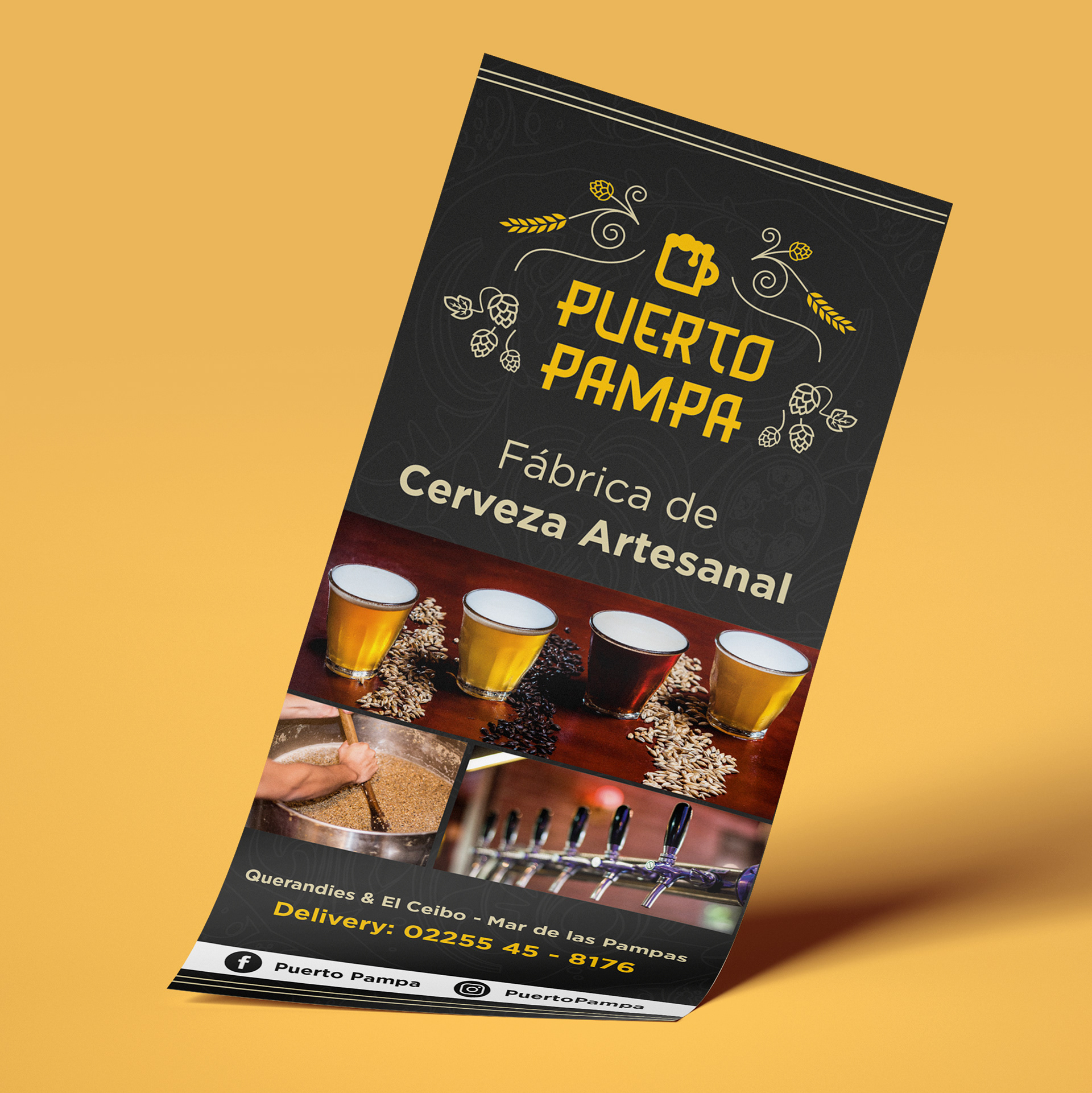 Diseño de Flyer | Puerto Pampa | Mar de las Pampas