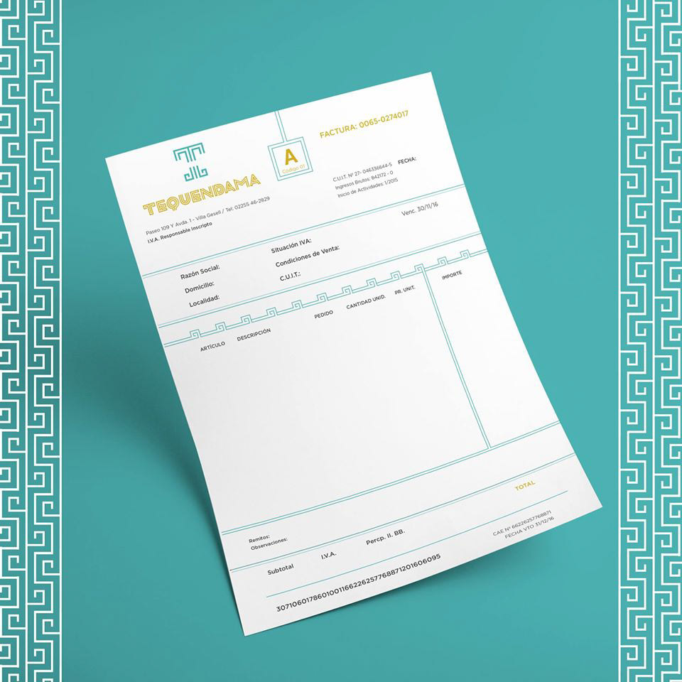 Diseño de Papelería Corporativa | Hostería Tequendama