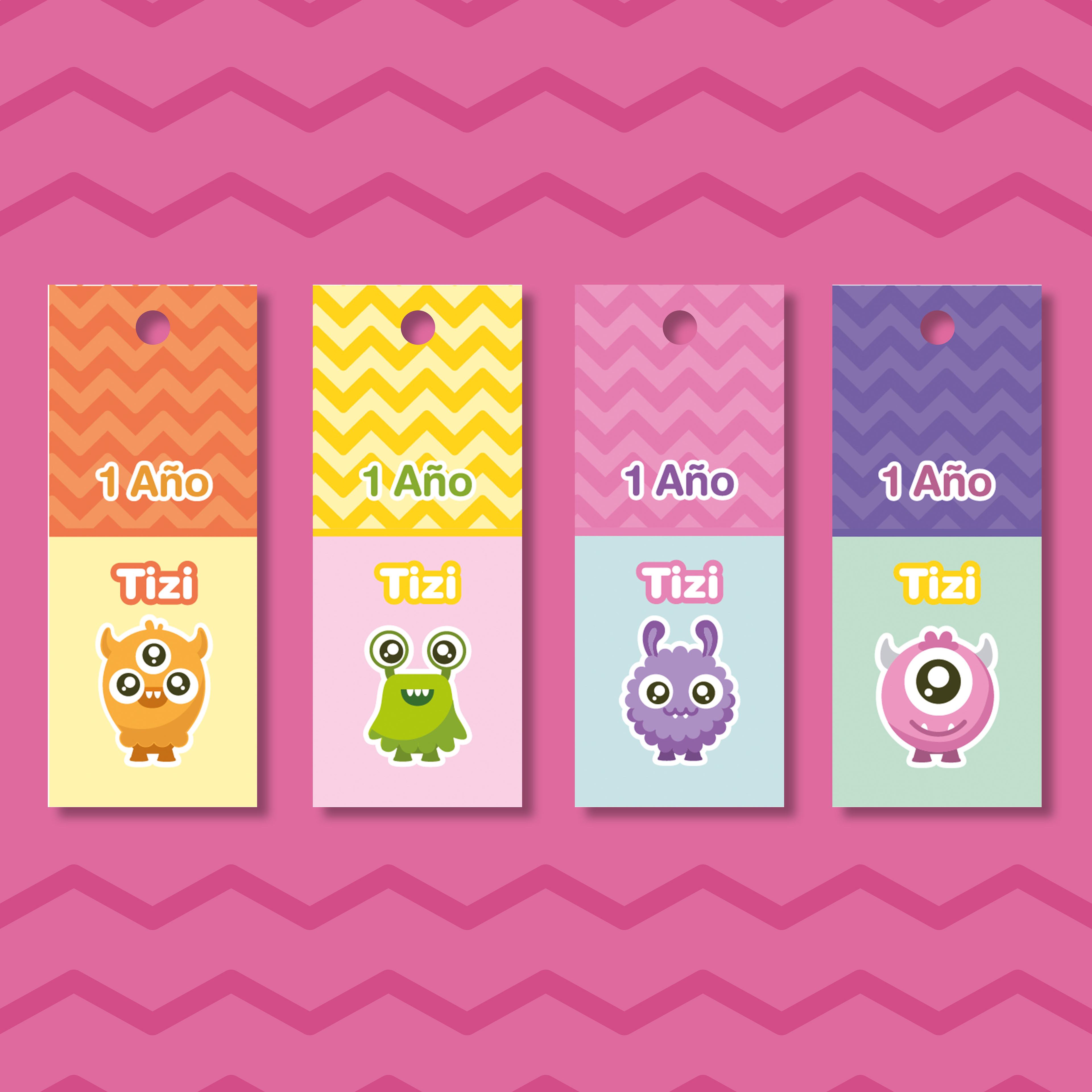 Diseño | Tags para Souvenir