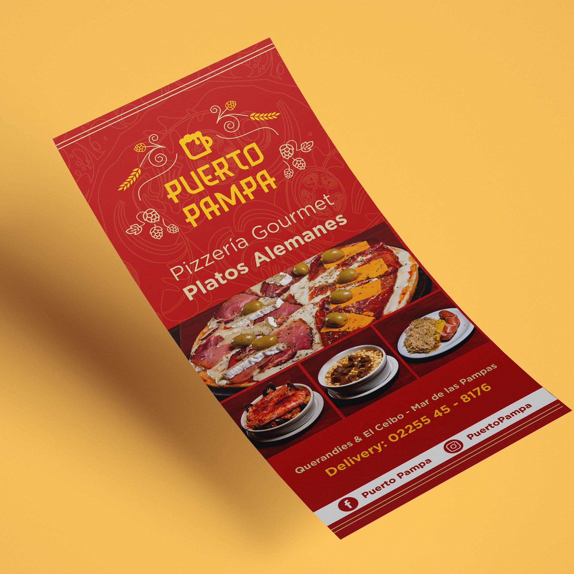 Diseño de Flyer | Puerto Pampa | Mar de las Pampas
