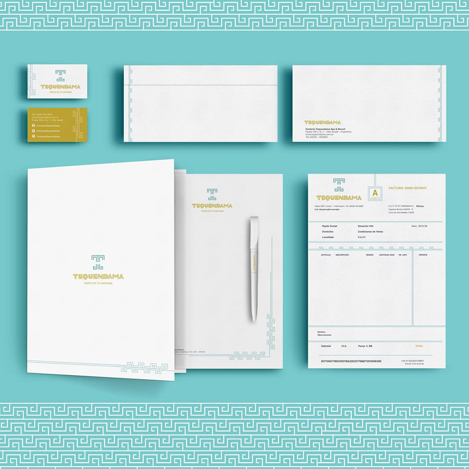 Diseño de Papelería Corporativa | Hostería Tequendama