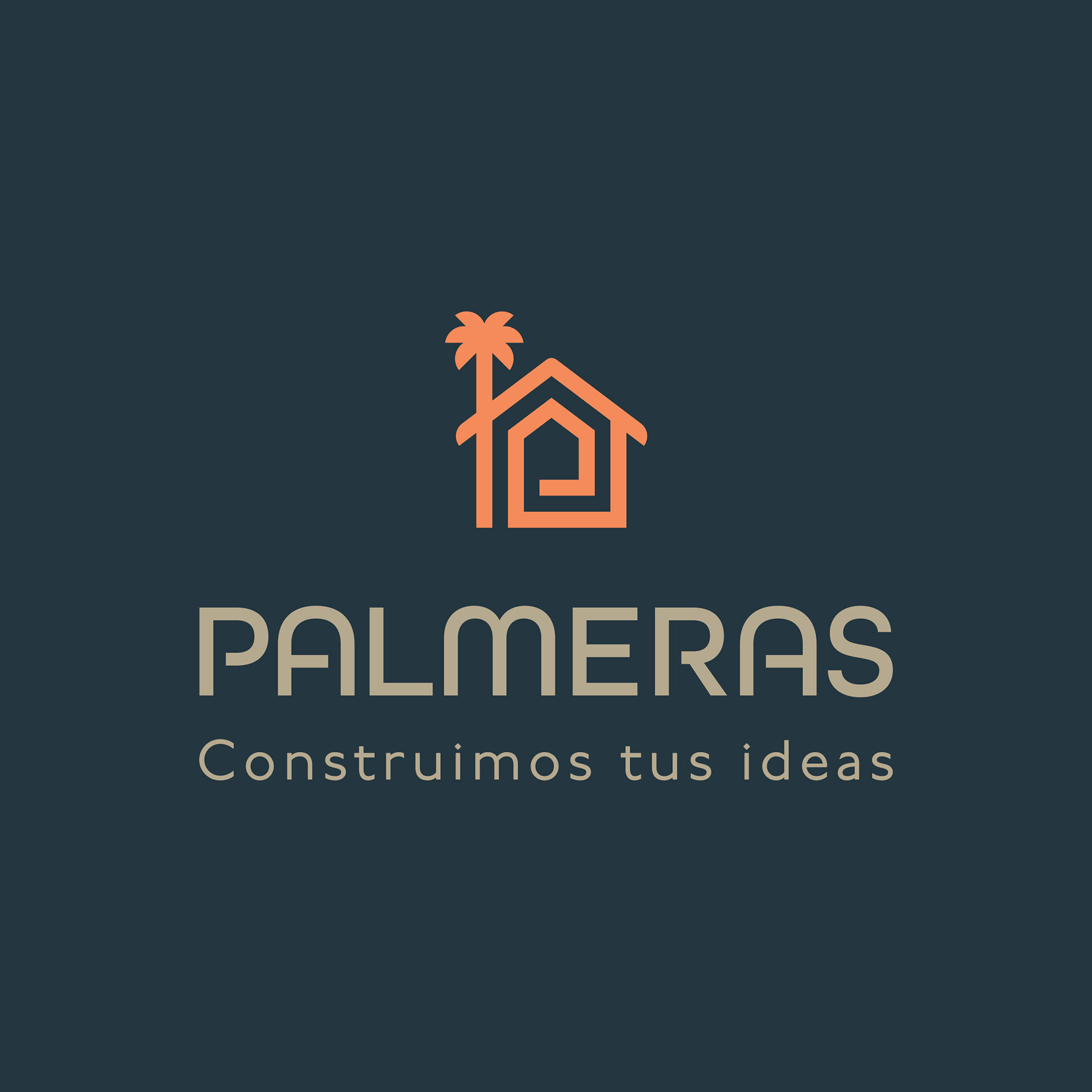Diseño de Marca | Palmeras Construcciones | Villa Gesell