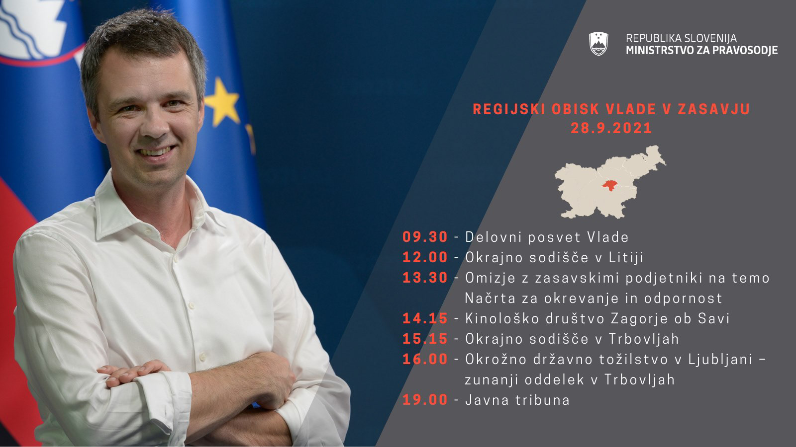 Government's Regional Visits - Minister's schedule