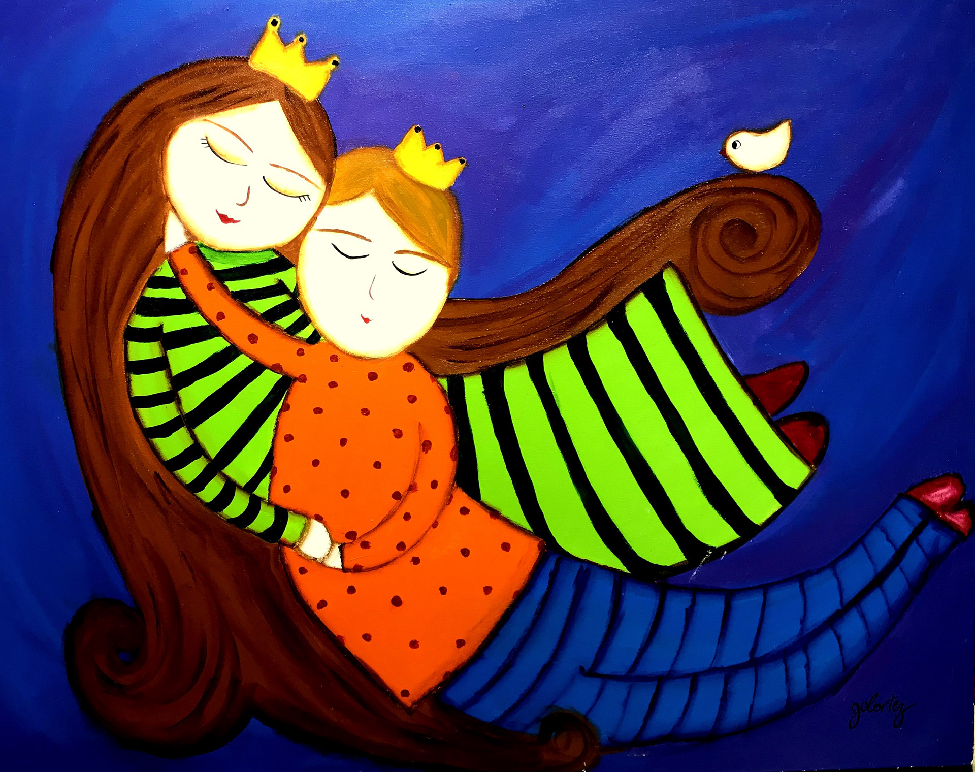 Eu era o seu brinquedo - 80 X 100 cm 