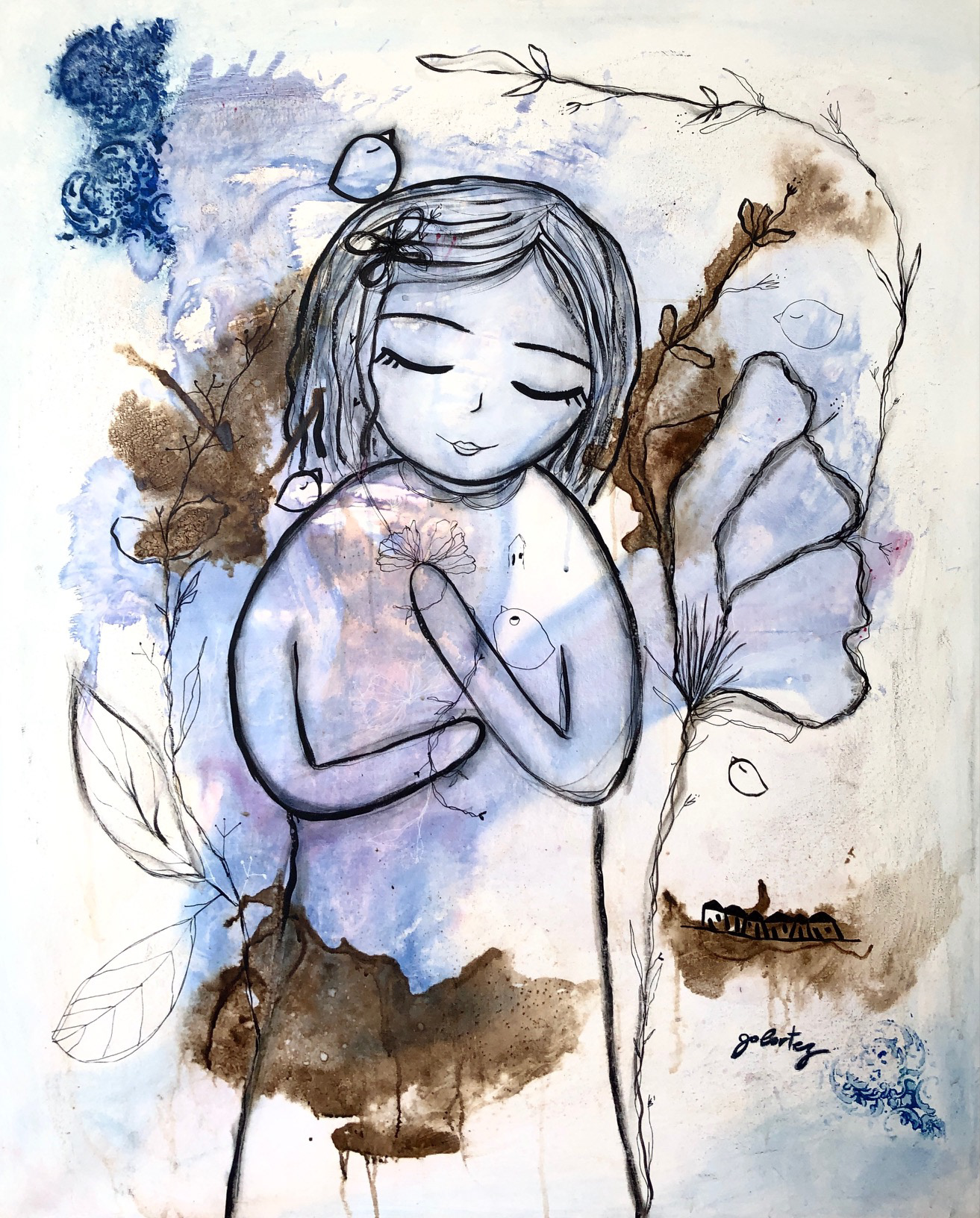 Petúnia - 80 X 100 cm 