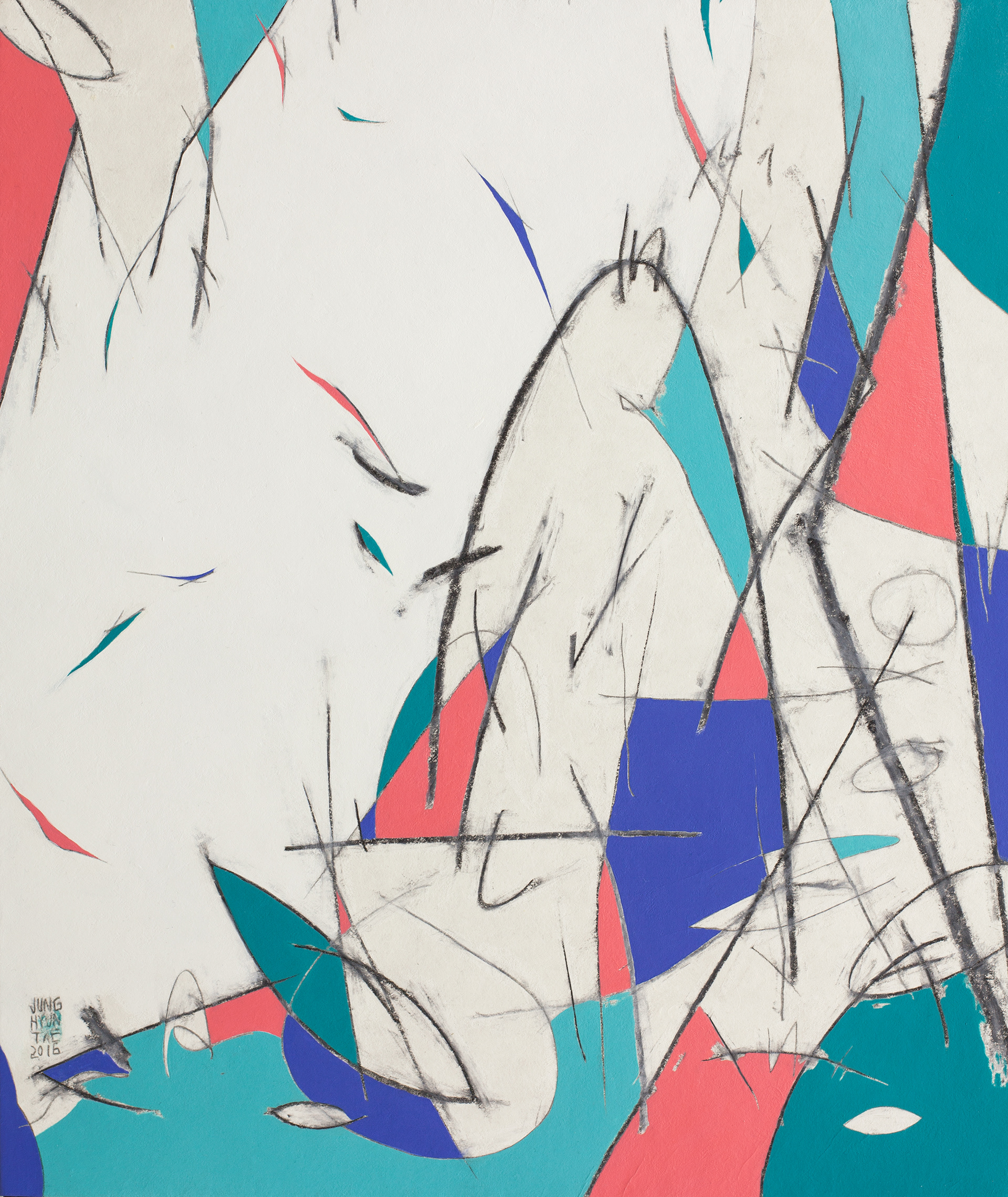 Shatter-2, 53x45.5(cm), 2016