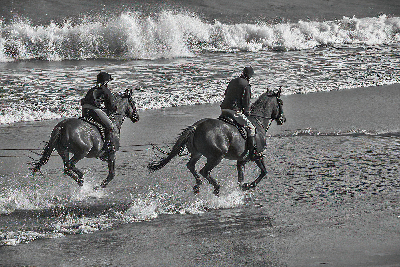 Beach Ride by Howard Fisher CPAGB