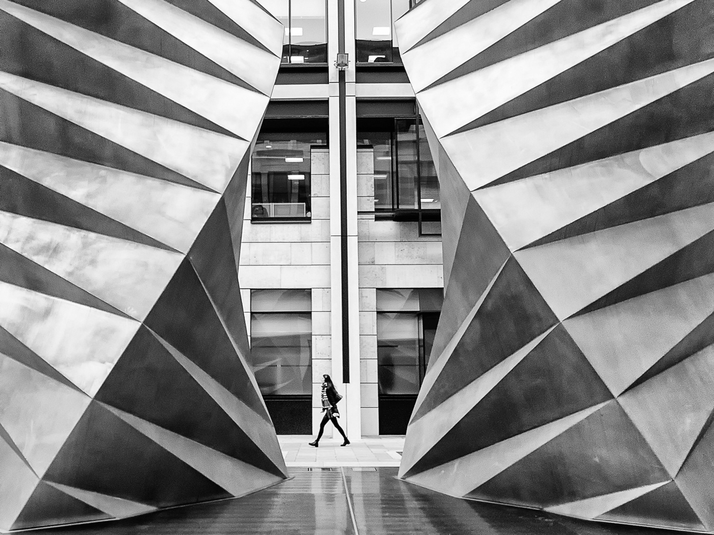 Walking Past by Stuart Crump