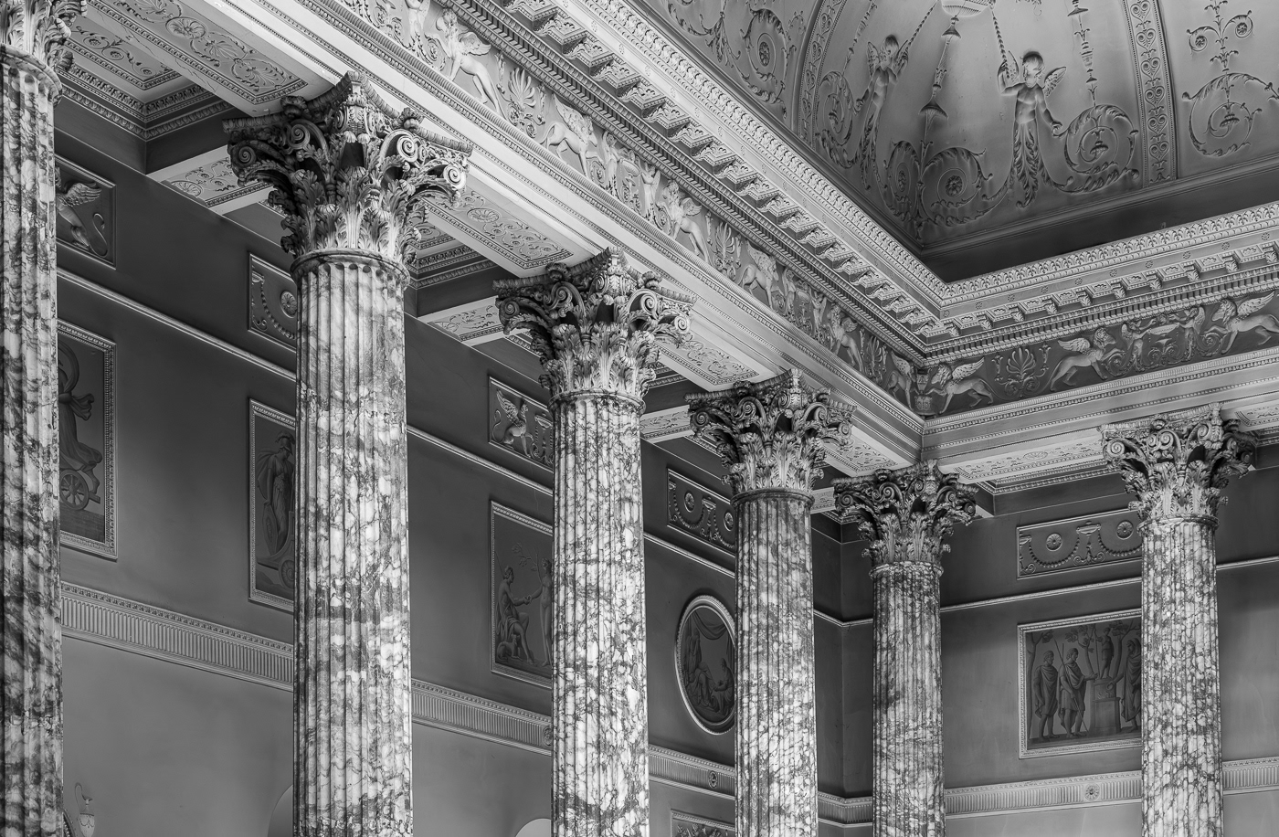 The Marble Hall, Kedleston by Michael Barke
