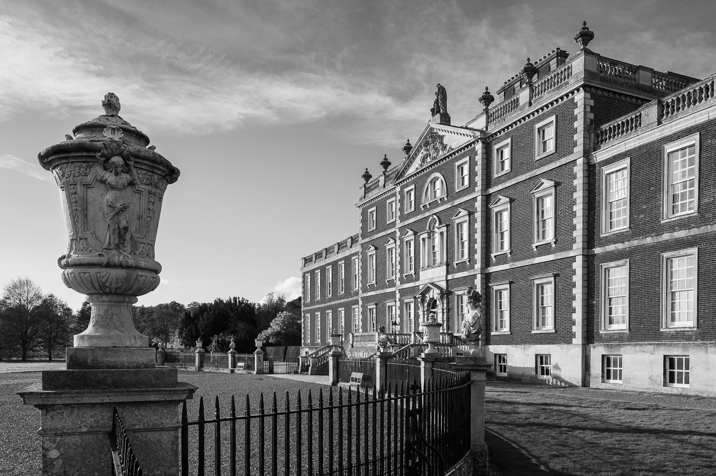 Evening, Wimpole Hall by Michael Barke