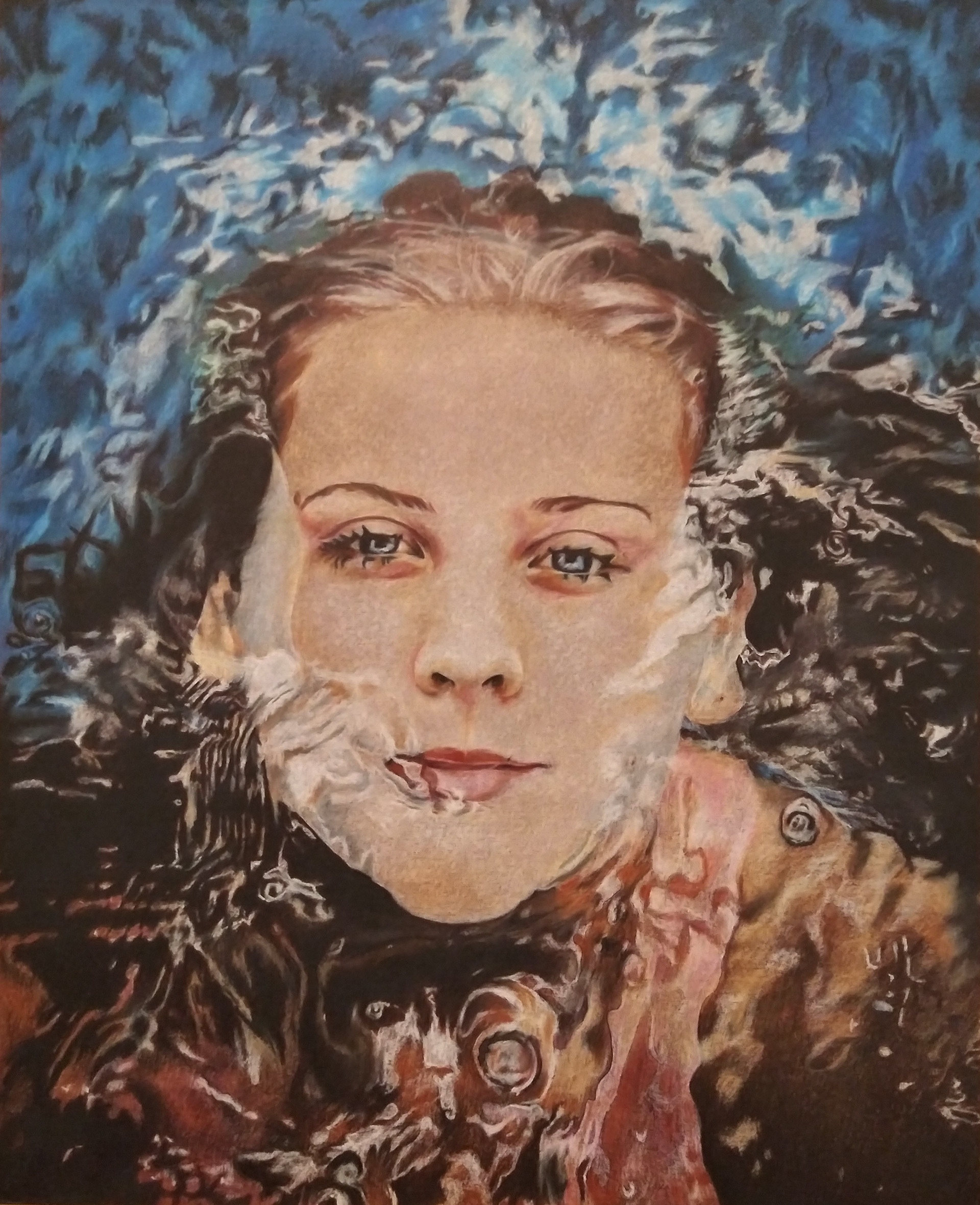 Colored Pencil on Illustration Board