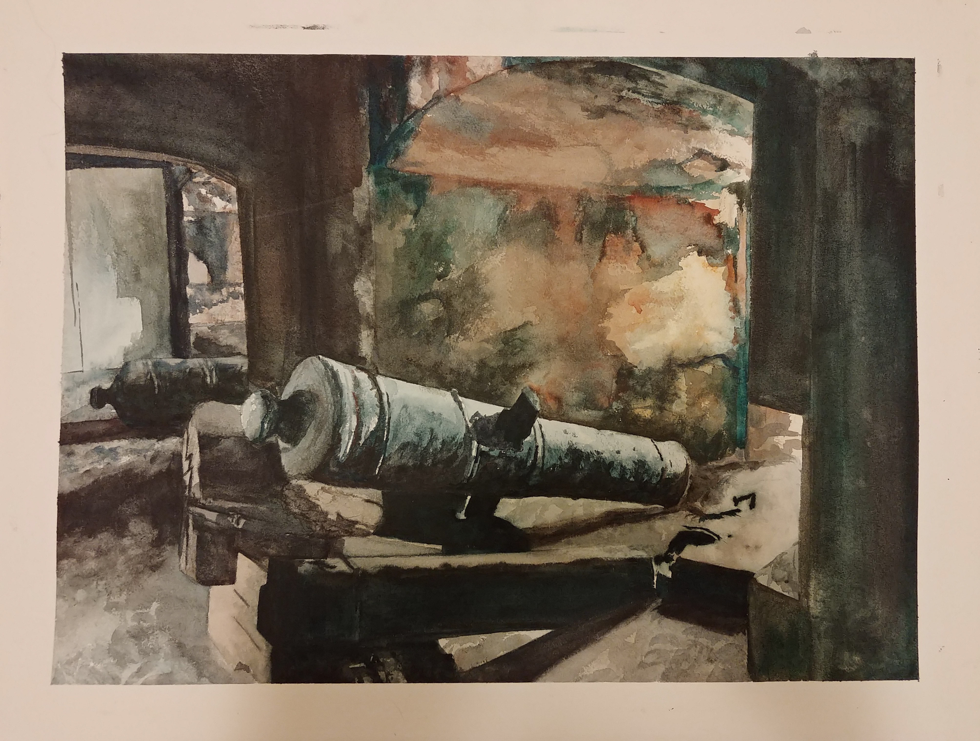 Watercolor on Cold-Pressed Paper