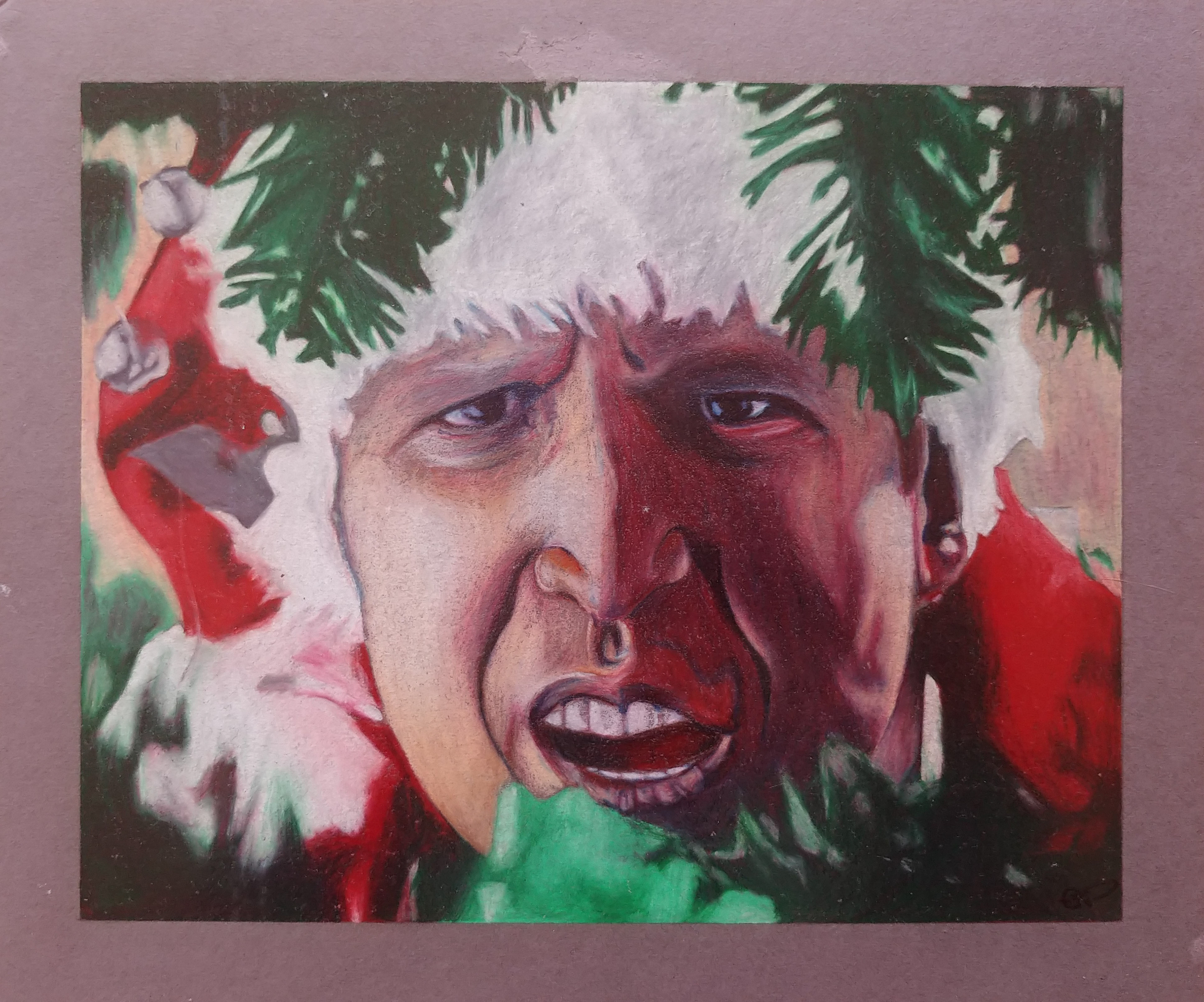 Colored Pencil on Illustration Board