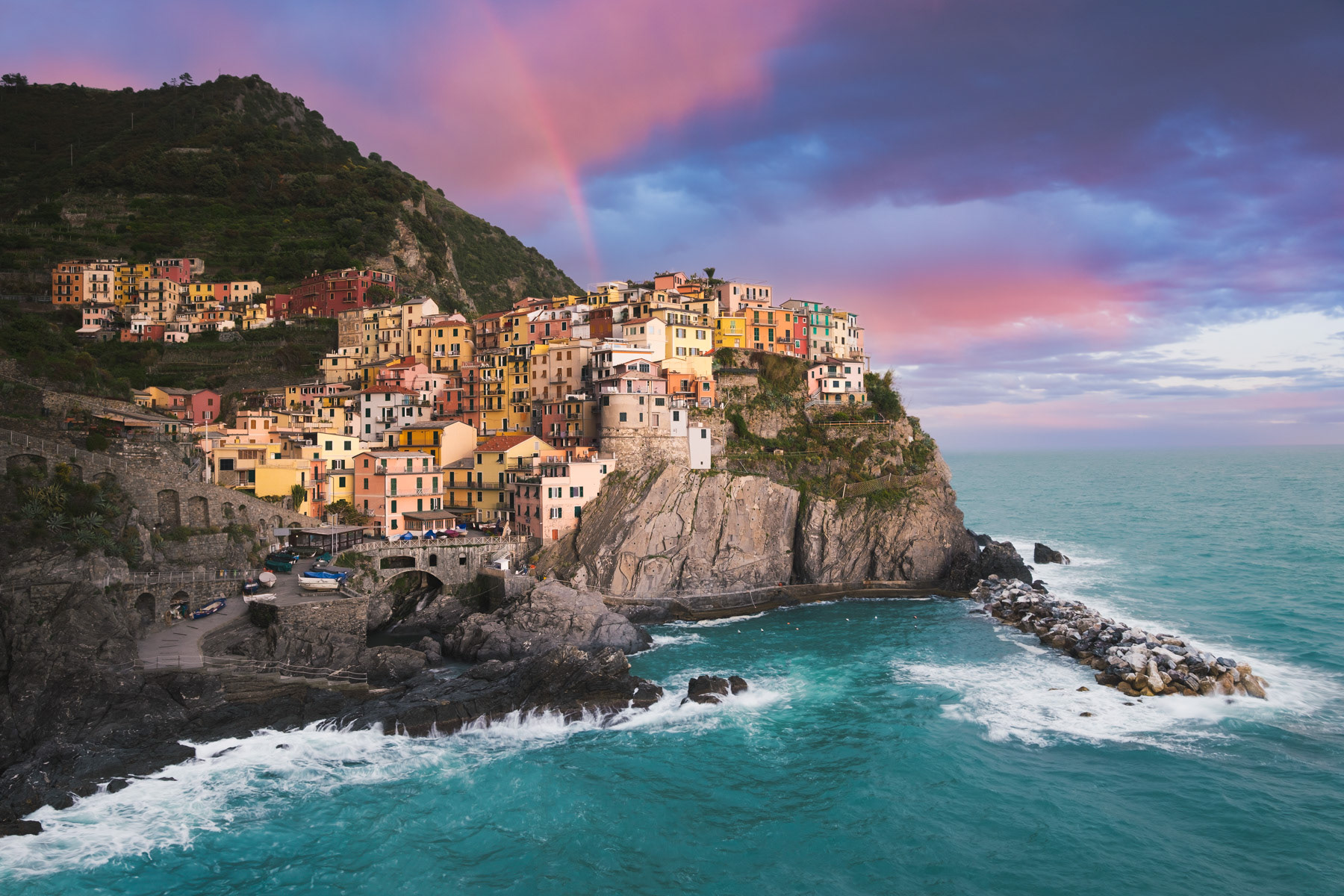 LOVE FROM THE SKY | Manarola, Cinque Terre - Italy