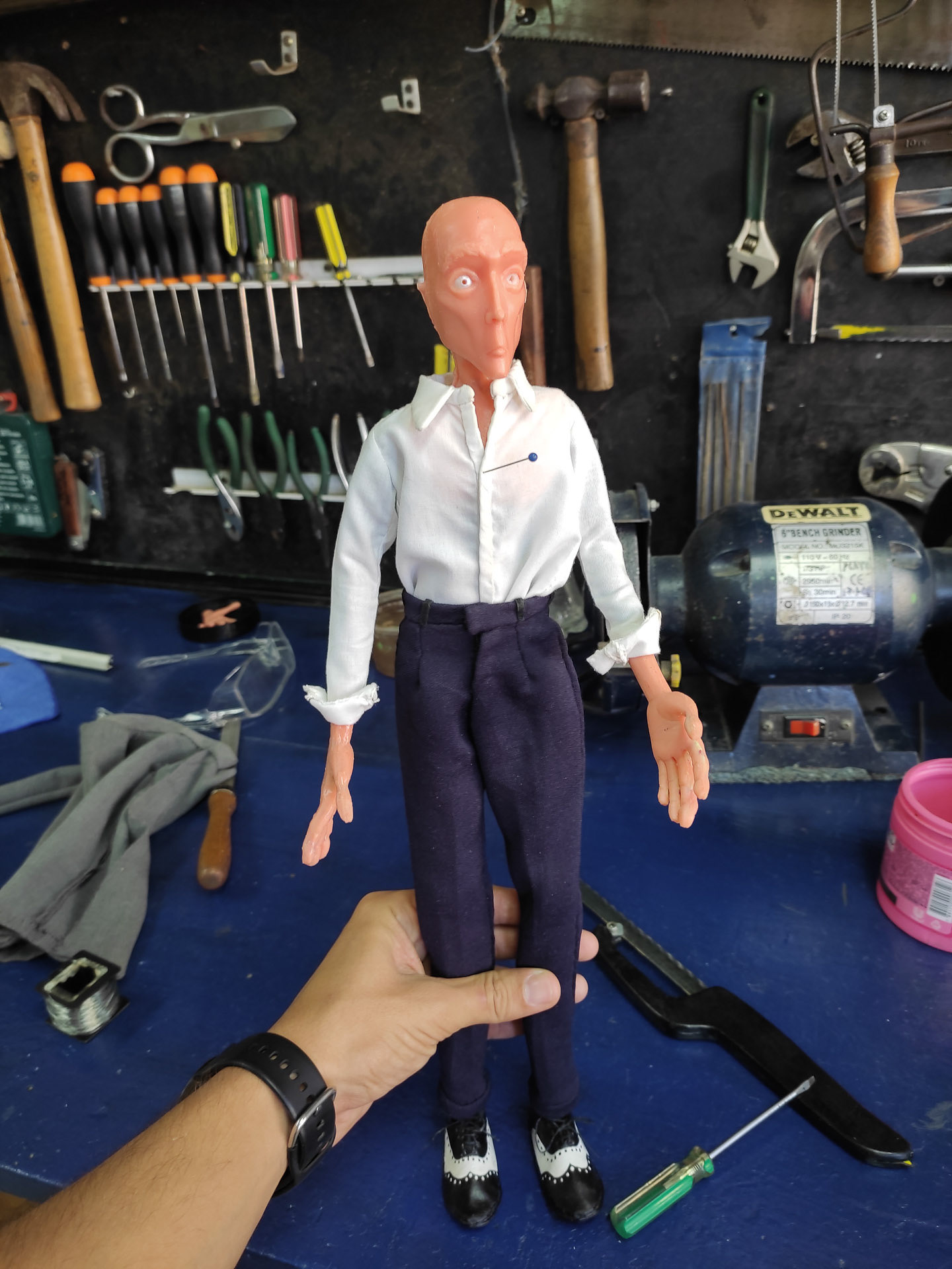 Final stage of production