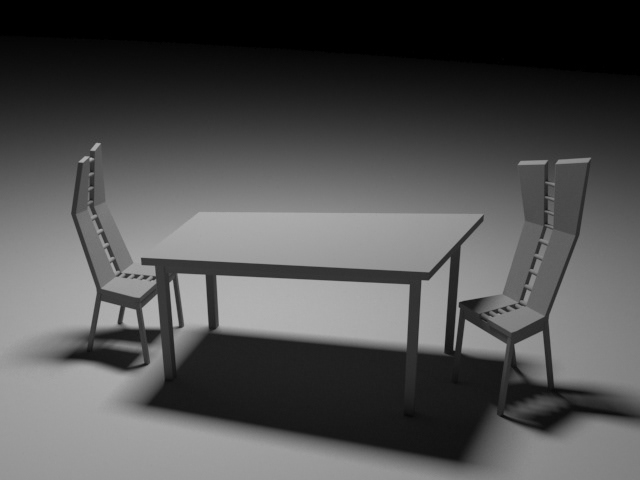Chair and table design