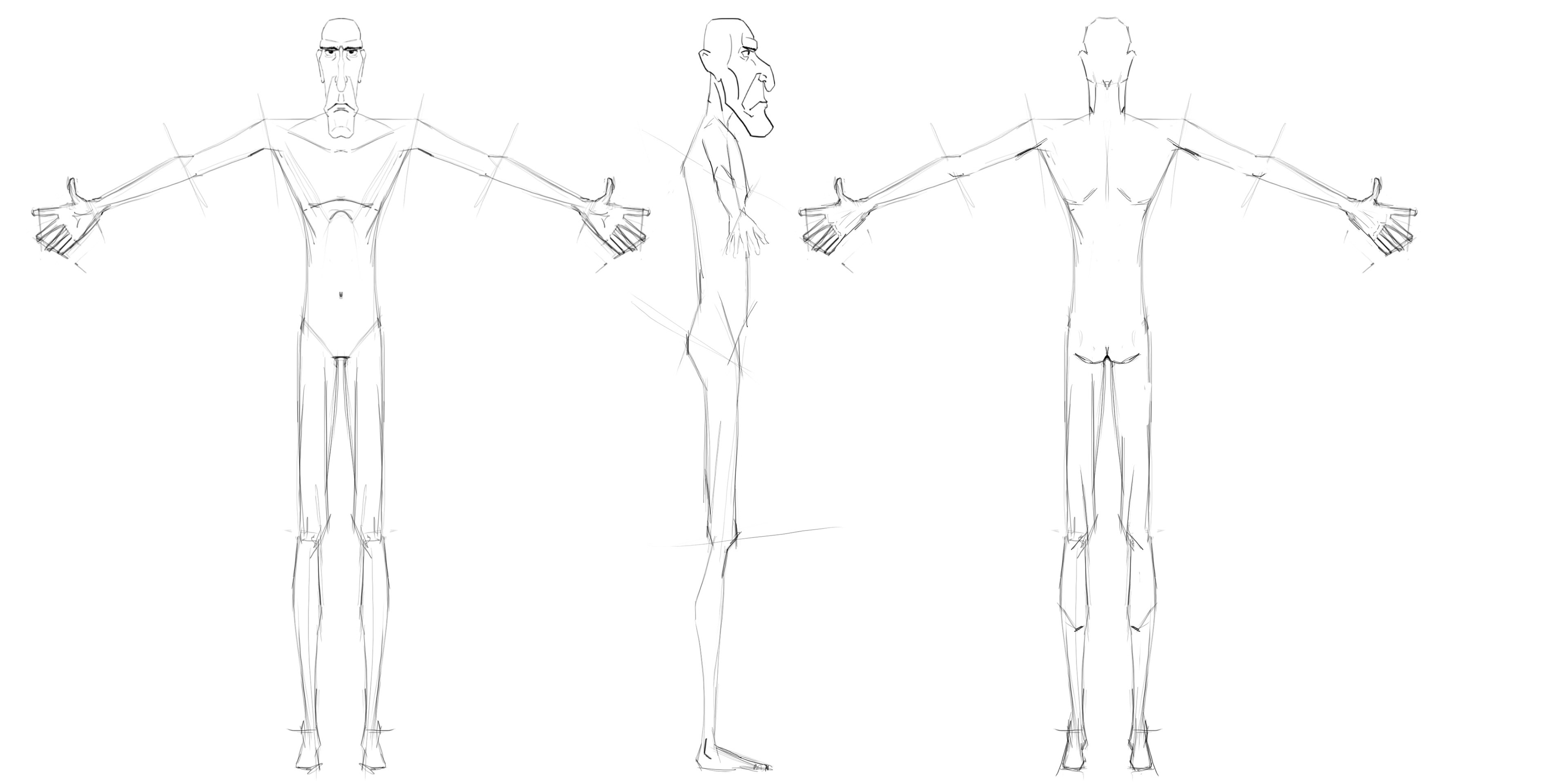 Full body trunaround of "Lucas"