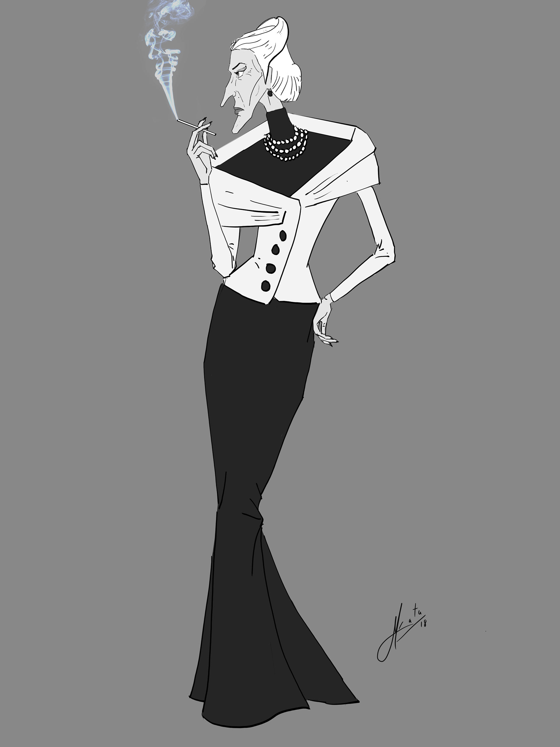 Costume and character concept. Costume design by Duthil Rivera