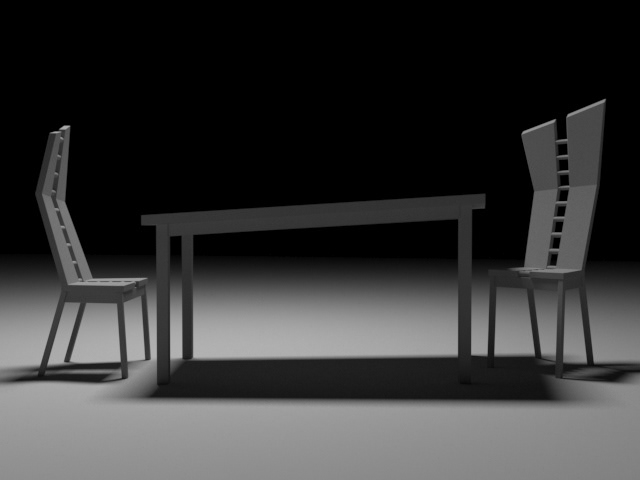 Chair and table design