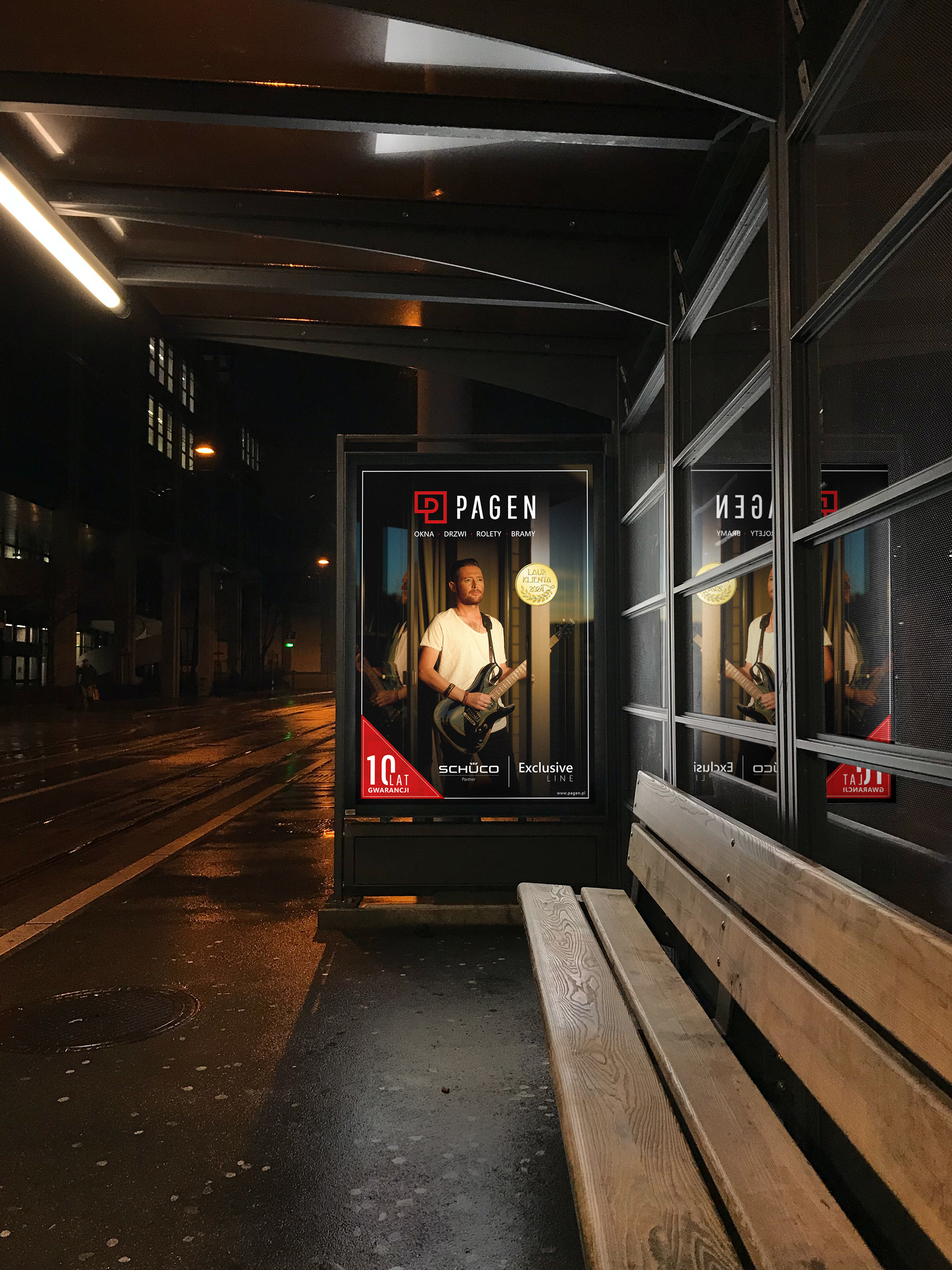 Branding + Plakat dla Producenta Okien PAGEN