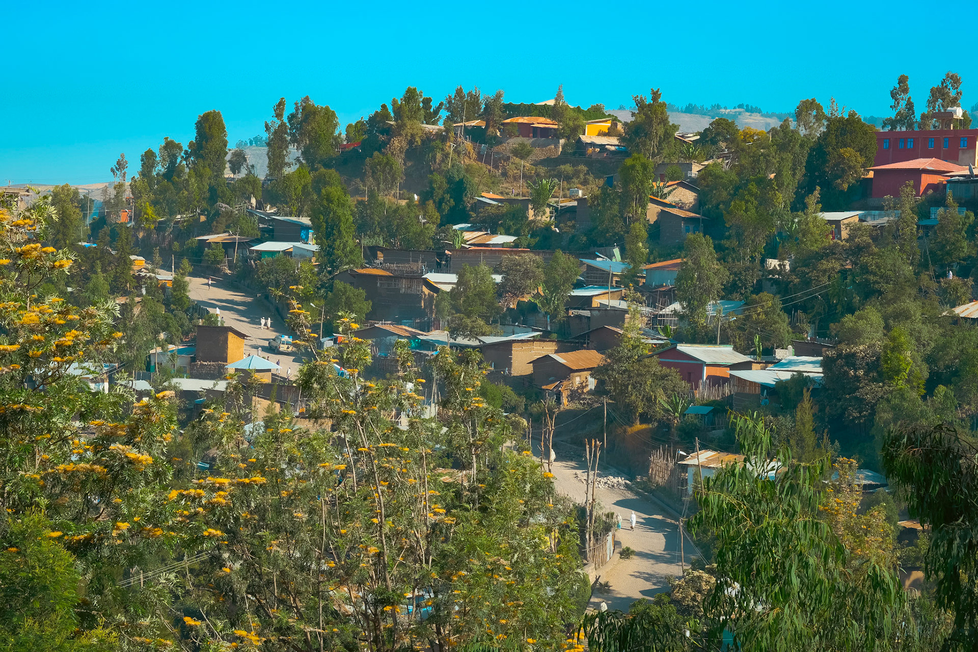 ©yasobrowne The housing landscape is really variable and you will see this with sky scrappers close by when in the city. 