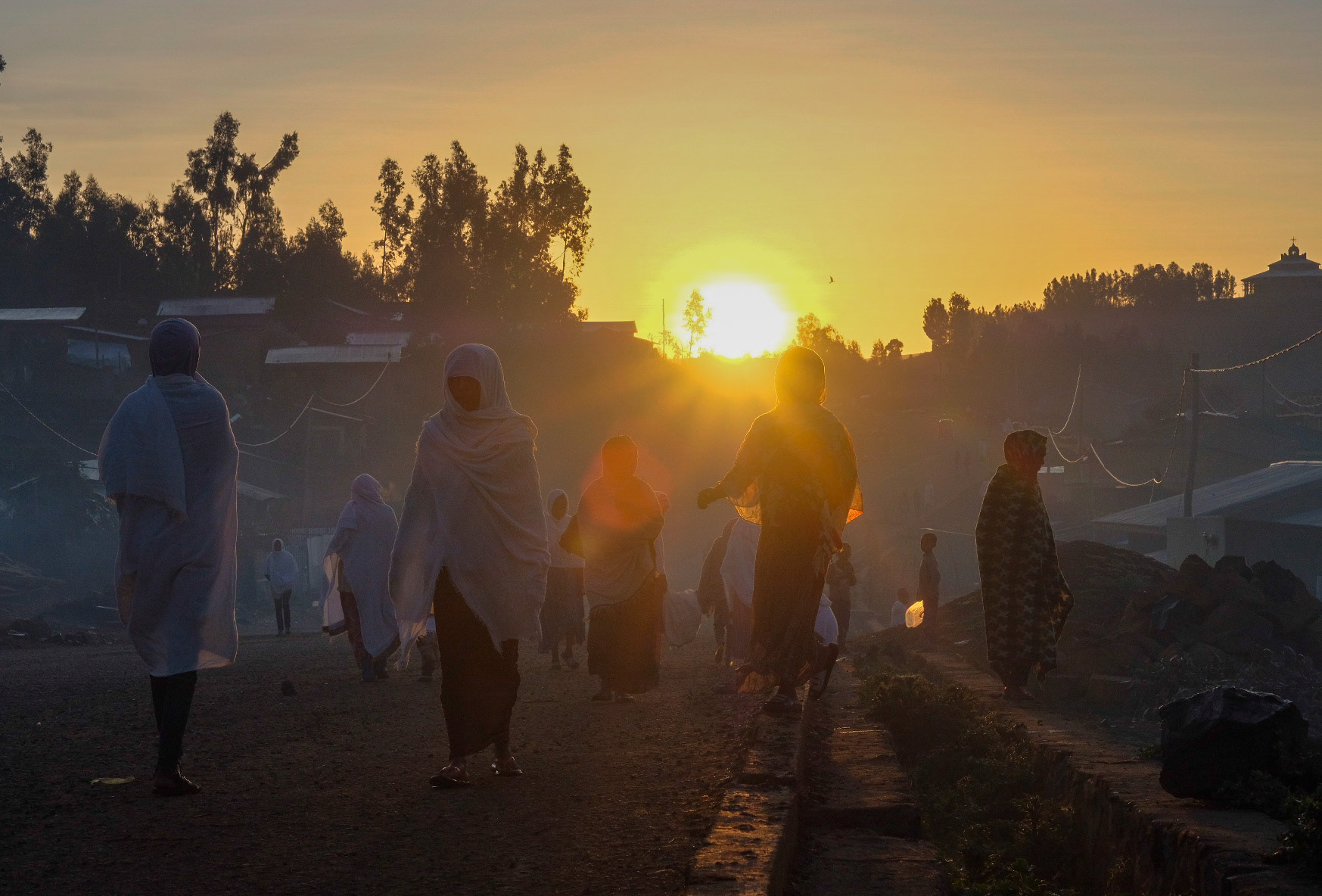 ©yasobrowne Very visual lifestyle divide as soon as you pass the simien national park boundaries. 