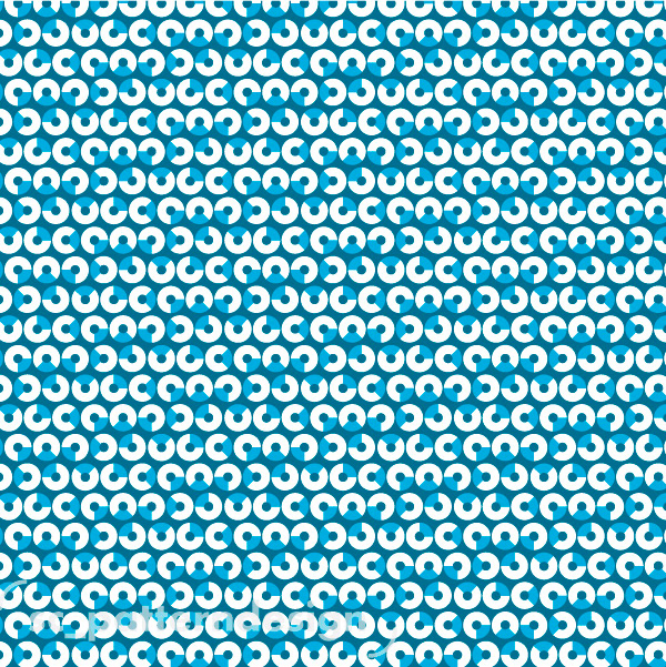 Under the Radar- Geo design print sc_patterndesign Blue
