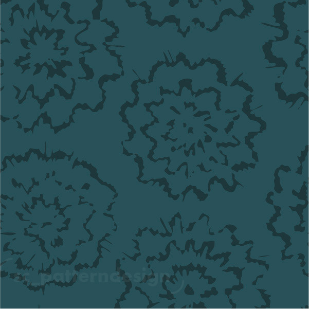 Passiflora-Green-Floral pattern design by Stéphanie Chauvel sc_patterndesign