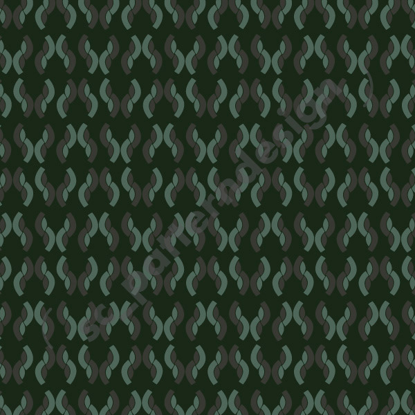 Yin & Yang Damask Geo Pattern design Stéphanie Chauvel sc_patterndesign