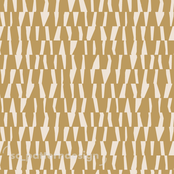 Abstract Geo Zebra skin stripes scpatterndesign positive mustard