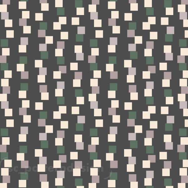 Square Columns geo pattern design Stephanie Chauvel grey