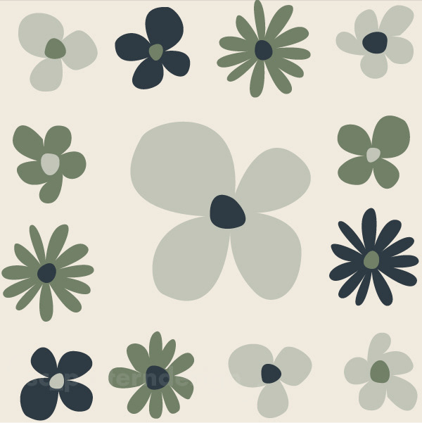SCPatterndesign Naive Flowers TIFL2345